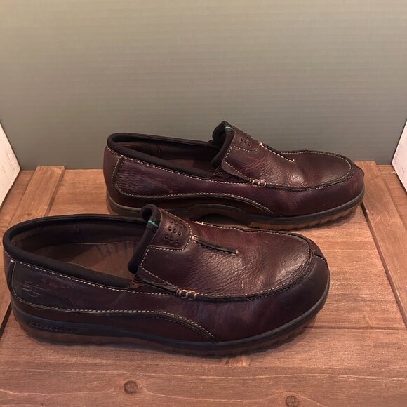 Streetcars Mens Brown Leather Slip On Dress Loafers Size 13 main image 6